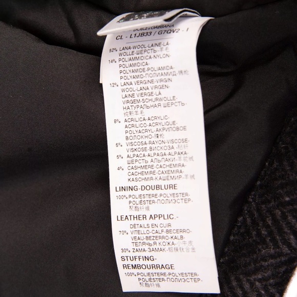 NWT Dolce & Gabbana Baby Coat Cashmere Blend - Picture 8 of 8